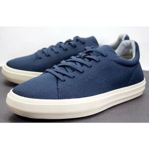 Rothy's The RS02 Mens Sz US 10 Womens US 11.5 Navy Sneakers Knit Casual Lace Up